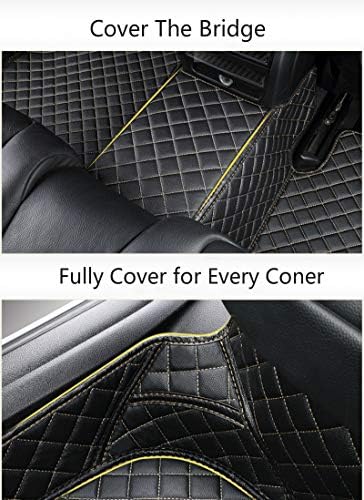 Suremart Прилагодено автомобили подни душеци за Land Rover Range-Rover-Evoque 4-врата 2012-2015 година сите облоги на временски услови предниот дел од задниот автомобил кожен сад тепих ?