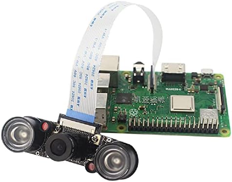 Инфрацрвена табла за модул на фотоапарати 5MP IR Cut Night Vision за прицврстување на Raspberry Pi