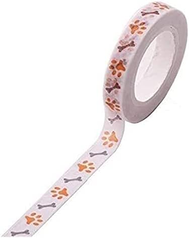 Zjff 4pcs DIY Washi Tape маскирање хартиена лента за хартија уметност занаетчиска лента лента лента боја декоративна лента налепница