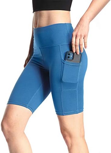 Валина 3 пакуваат шорцеви за жени велосипедизам за вежбање јога вежбаат високи компресии за компресија на половината кратки панталони со