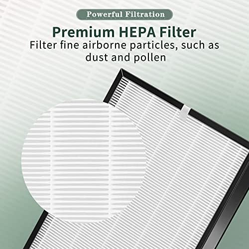 AD5000 Филтри за замена компатибилни со Air DR. Замена на филтрите AD5000 Air PU-Rifier Filters за дома и големи домаќинства, отстранливи филтри