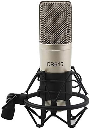 797 Аудио CR616 Голем микрофон за кондензатор на студио за дијафрагма