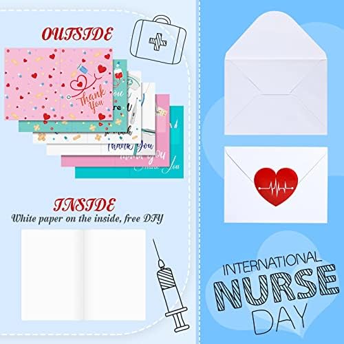 Jutom 60 комплети медицинска сестра дипломирање Цени картички за подароци благодарам картички за медицински сестри Доктор здравствена