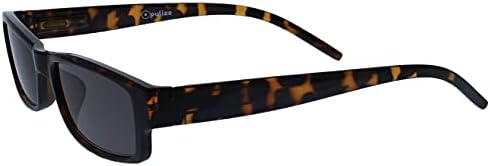 Компанијата за очила за читање кафеава желка за лесни лесни сонце UV400 жени жени S32-2 +1.00