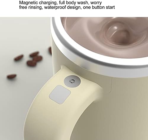 Само мешање чаша кафе кригла само мешање кригла магнетно полнење електрично автоматско мешање од не'рѓосувачки челик кригла за кафе