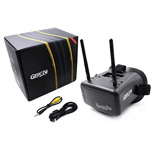 VRG1 5.8G 40CH 4,3инч 800x480 DVR Отстранлив FPV Goges Monitor Goggles Gogges Battery за RC FPV Racing