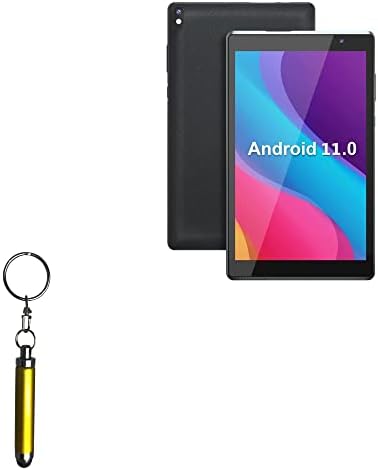 Пенкало за пенкало во Boxwave, компатибилен со Iweggo Android 11 Tablet CP80 - игла за капацитивен куршум, мини -стилус пенкало со јамка за клучеви - бронза