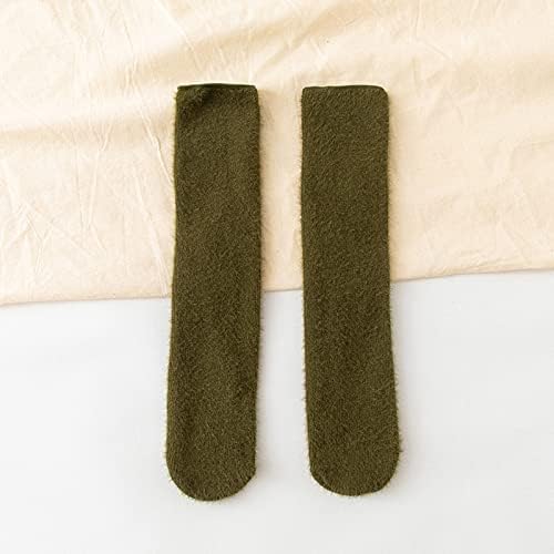Женски да чуваат топол чорап шарени лесни ферети со кадифени атлетски чорапи натприродни шорцеви