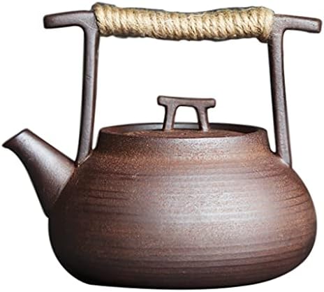 чајник чајник рачно изработена ретро -каменувачка церемонија на чај од чај, преносен чај сет керамички чај од чај од чај