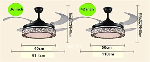 Yrgvf ретро тавански вентилатор светло за спална соба дневна соба трпезарија светла со модерни едноставни минималисти