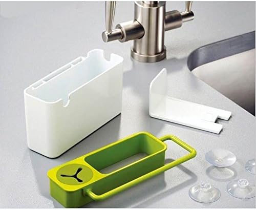 Nple Вшкусен чаша база кујна четка сунѓер мијалник за сунѓер за монтирање на држач за држач за решетки