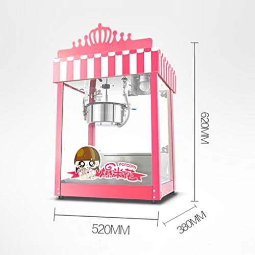 Алус-комерцијална машина за пуканки, автоматска машина за пуканки со голем капацитет, антички countertop стил Popcorn Popper Popper