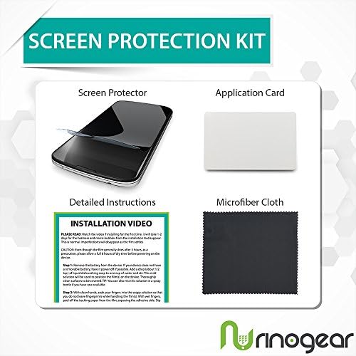 Rinogear Case Prysy Actersory Flexible Fleture Coversage Clear TPU Film