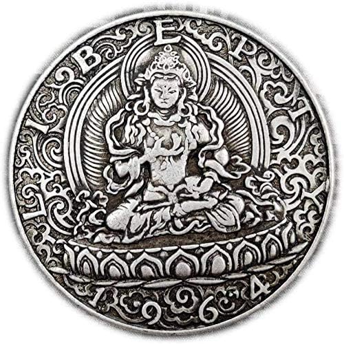 Врежана во 1964 година Креативно Буда, Колекција на монети за скијање на монети 207