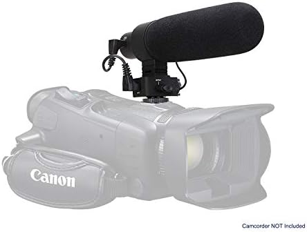 Дигитален NC Advanced Super Cardioid Microphone компатибилен со Nikon D5600 со мртва мафта за ветерни мачки