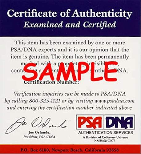 Чак Томпсон ПСА ДНК Коа потпиша 8x10 HOF 98 Фото -автограм