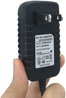 Adapter MyVolts 9V Адаптер за напојување компатибилен со/замена за педал за ефекти на зумирање G1ON - американски приклучок