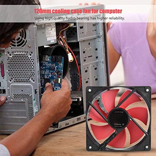 Fansубители на случајот на процесорот, шепот на тивка, 4 пински/3pin pwm вентилатор за компјутерски случаи, радијатори или ладење на процесорот