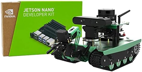 Yahboom ai возрасни роботски автомобил со NVIDIA Jetson Nano B01 Официјален одбор за развој…