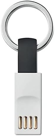 Boxwave Кабел Компатибилен Со Gionee P15 - Микро USB Привезок Полнач, Клуч Прстен Микро USB Кабел За Gionee P15-Џет Црна