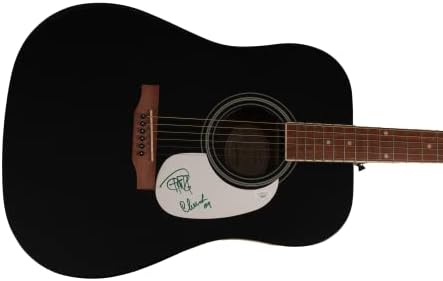 Томи Чонг и Чех Марин потпишаа автограм целосна големина Гибсон Епифон Акустична гитара w/ James Spence JSA Автентикација - Биг Бамбу,