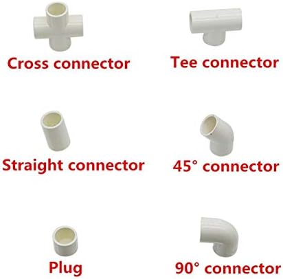 Спреј Вода Врска Внатрешен Дијаметар 32мм Еднаков Дијаметар Тринасочен Крст Лактот Пвц Конектор Цевка За Наводнување Хидропонска Рамка Спојување