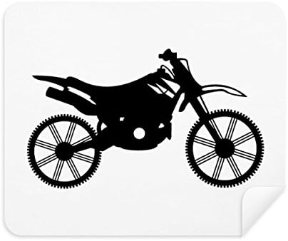 Мотоцикл Механичка Илустрација Шема За Чистење Крпа Чистач на Екран 2 парчиња Велур Ткаенина