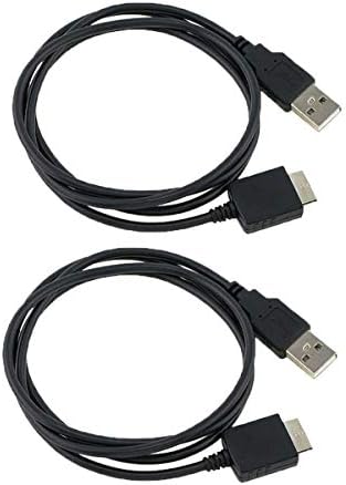 ZYJ-AWASA 2 Пакети 3.3 ft Замена USB Кабел За Податоци Кабел Олово За Sony NWZ-A15 NWZ-A17 NW-A25, NW-A26 и NW-A27 Sony MP3 Плеер Полнач Кабел SONY Walkman USB Кабел