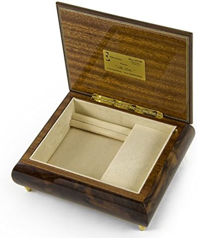 Рачно изработена музичка кутија Ерколано во која се наоѓа писмото од Бренда Бурк - многу песни за избор - Ми Чиамано Мими
