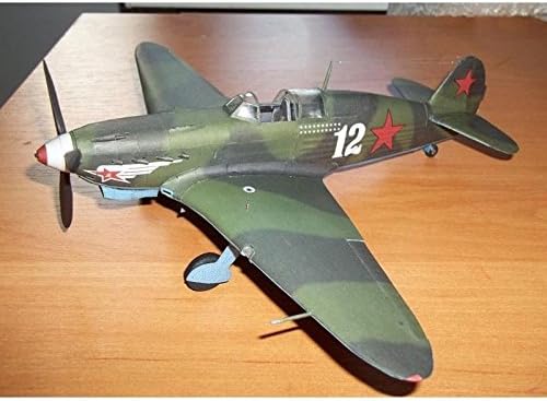 Комплет за модели на хартија Орел, воен авијациски борец Јак-7Б 1/33 Авион авион авион СССР 1942 116
