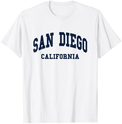 Сан Диего - Калифорнија - Дизајн на враќање - Класична маица