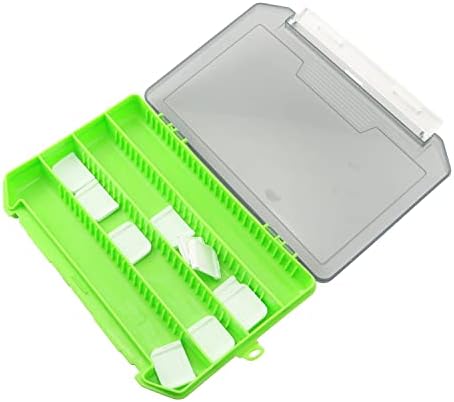 JCBiz Пластична риба за справување со додатоци за складирање на додатоци контејнер водоотпорен риболов кутија за мамка за мамка