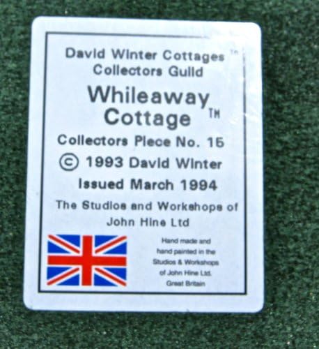 Додека еснафот за колекционери на зимски колиби на Дејвид, издаден во 1994 година