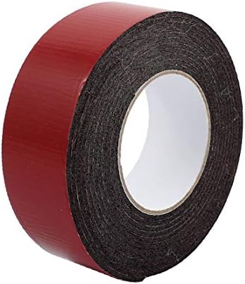 X-Gree 5m 40mm x 3mm со двојна страна лепило шок-отпорен сунѓер-пена лента црвена црна црна црна црна црна црна боја (Nastro -Chiuma Antiurto Adesivo a doppio lato 5m 40mm x 3mm rosso