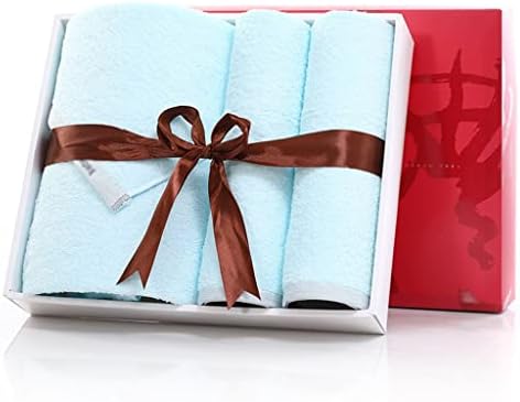 BKDFD памучна крпа за пешкир 3 парчиња Постави подарок за кутии за подароци за домашен бања