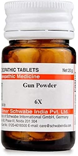 Нвил Д -р Вилмар Швабе Индија таблета со пиштол во прав 6x