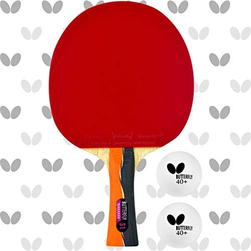 Butterflybutterfly Nakama S-10 Teber Tennis Racket со Wakaba 2.1