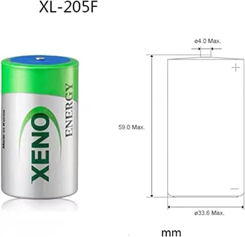 XL - 205F 3.6 V D Батерија 19000mah За Ксено Енергија 3.6 V Литиум Батерија XL - 205f Литиум Тионил Хлорид