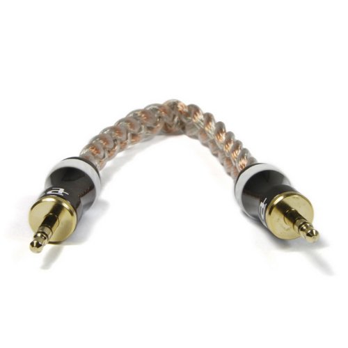 Zy Hifi Cable Silver Cable 3,5 mm машки до машки стерео аудио кабел за MP3/компјутер Baolong 3,5 стерео zy-007