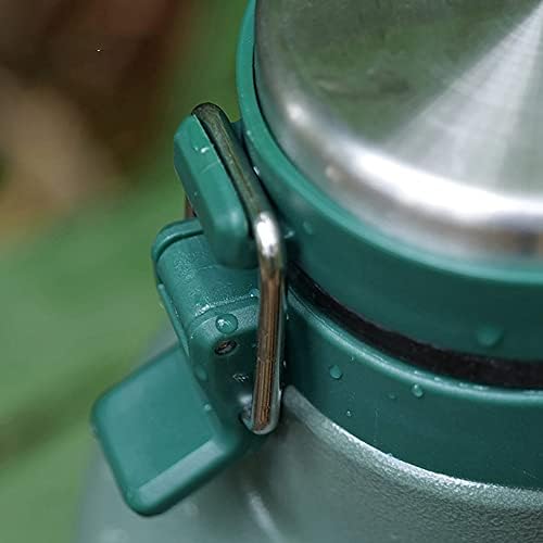 Вакуумско изолирано шише со вакуум чувајте ја течноста топла/ладна широка уста термос на отворено планинарење од не'рѓосувачки челик колба