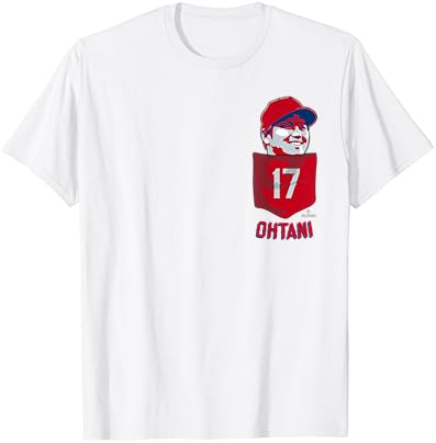 Шохеј Отани Лос Анџелес Бејзбол џеб маица MLBPA маица