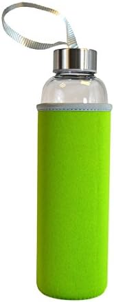 Nufoot BPA без стаклено шише со вода со заштитен ракав за неопренови