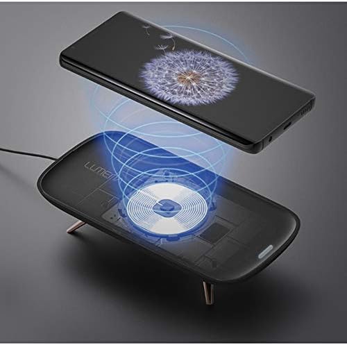 Onan Corea N9-W1 Безжична моќност Брза полнач за полнење 15W за паметен телефон iPhone XS XS MAX Samsung Galaxy голема брзина на