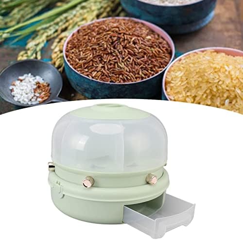 Резервоар за диспензери за ориз, отстранлив контејнер за складирање на жито стабилен перформанси Транспарентен дизајн за складирање на храна