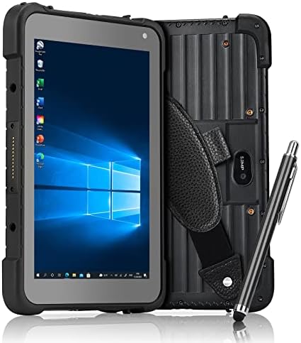 Munbyn Rugged Tablet, 8-инчен индустриски таблет компјутер Windows 10 и лулка за полнење