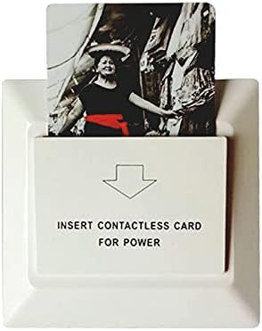 Бело злато Сребрена интергенирана панел за прекинувач RFID Hotel Guestroom Wallидна картичка Вметнете картичка за да се одложи за одложување на електрична енергија од 15 -ти -