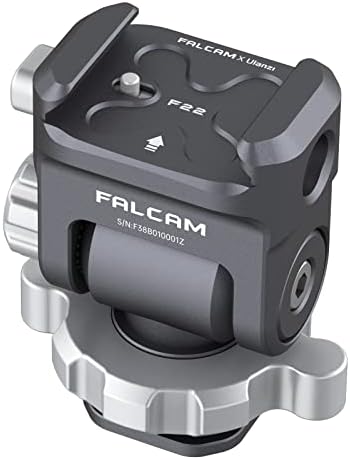 FALCAM F22 1/4 Брзо ослободување на мониторот за монитор за монитор за монитор, навалување на 180 ° вртење 360 ° прилагодлив ладен чевли за чевли, монитор за монтирање на мик?