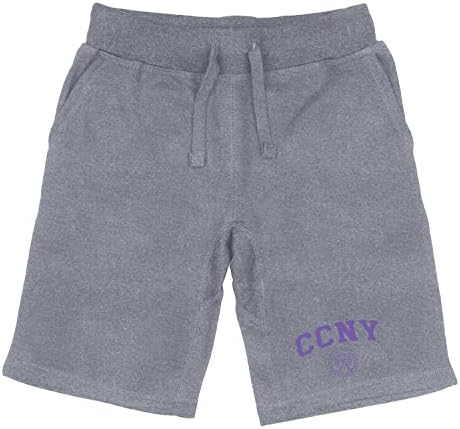 W Wepled Ccny Beavers Peal College Collece Fleece Shorts Shorts