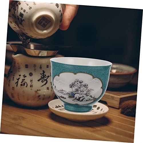 СЛИКАРСТВО Со Мастило Шолја За Чај Гроздобер Чаши За Чај Керамички Чај Гроздобер Чаши За Пиење Јапонска Чаша За Чај Кинески Чај Чаши За Пиење