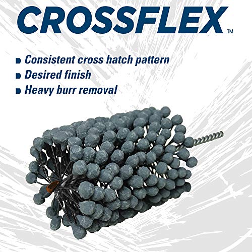 Weiler 34272 Crossflex тешка четка за носење 3-3/4 дијаметар 240SC решетка